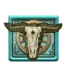 Bull's skull symbol
